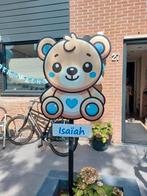 Geboortebord Beertje huren - Gekkepoppen bezorgservice, Ophalen of Verzenden, Zo goed als nieuw, Geboorte of Huwelijk