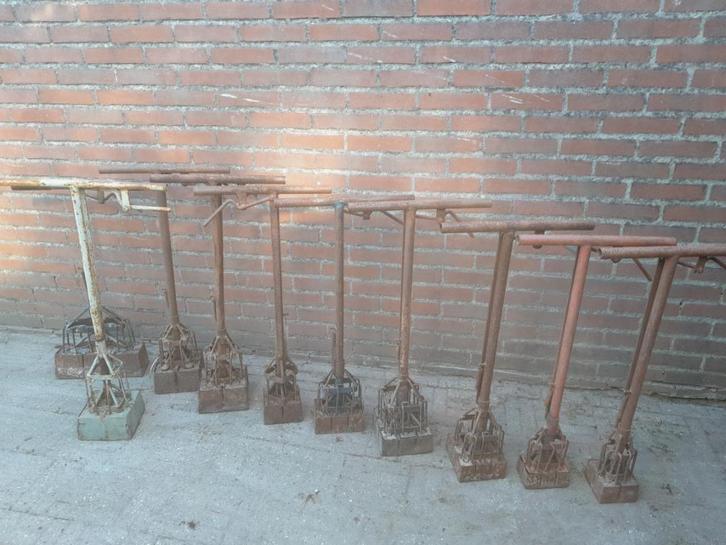 7 pottenpersen, Tuin en Terras, Hand-tuingereedschap, Gebruikt, Overige soorten, Ophalen