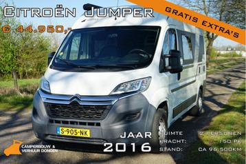 Citroen Jumper 2-persoons Camper bj 2016 S-905-NK beschikbaar voor biedingen