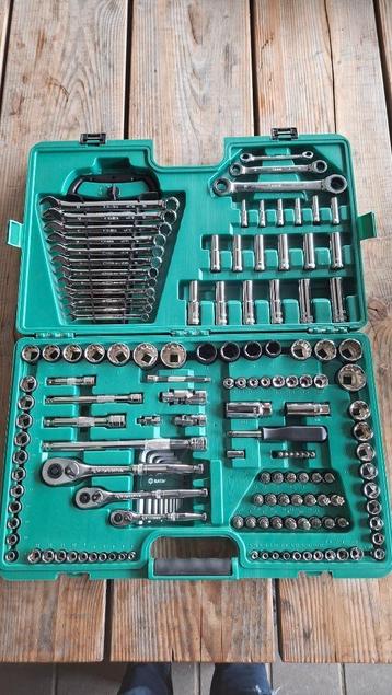Sata 09510L Doppenset Dopmoeren Metrisch en Imperiaal NIEUW! beschikbaar voor biedingen