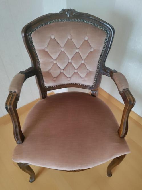 Barokke fauteuil gestoffeerde stoel antiek vintage, Antiek en Kunst, Antiek | Meubels | Stoelen en Banken, Ophalen