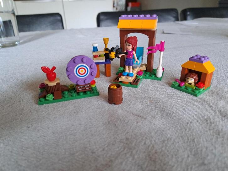 Lego Friends 41120 avonturenkamp boogschieten, Kinderen en Baby's, Speelgoed | Duplo en Lego, Zo goed als nieuw, Lego, Complete set