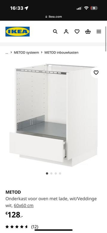 ZGAN Ikea metod keukenkast voor oven/ kookplaats etc/ keuken