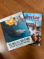 Sea Wolves & Waterloo Solitaire - 2 Solo Spellen, Een of twee spelers, Ophalen of Verzenden, Zo goed als nieuw