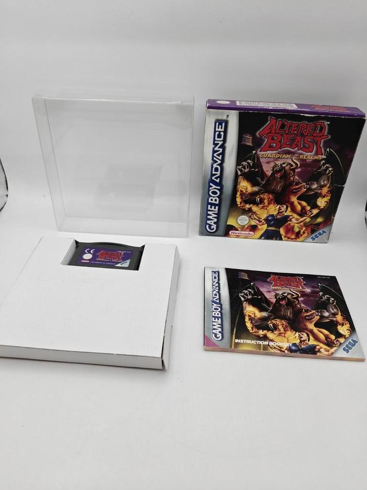 Altered Beast Gameboy Advance CIB, Spelcomputers en Games, Games | Nintendo Game Boy, Zo goed als nieuw, Racen en Vliegen, 1 speler