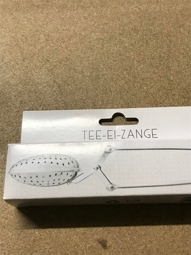 Theezeef Knijper RVS - Nieuw 3 halen 2 betalen, Ophalen of Verzenden, Nieuw