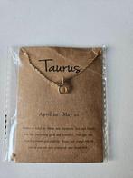 Gouden ketting met sterrenbeeld Stier, Met hanger, Nieuw, Ophalen of Verzenden, Goud