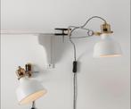 Ikea Ranarp witte klemspot, wandspot, bureaulamp, Huis en Inrichting, Lampen | Wandlampen, Ophalen of Verzenden, Zo goed als nieuw