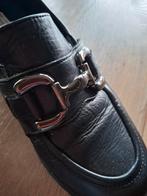 zwarte leren loafers van PIEDINUDI maat 41, PIEDINUDI, Ophalen of Verzenden, Zo goed als nieuw, Instappers