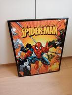 Spiderman poster met lijst, Ophalen of Verzenden, Gebruikt, A1 t/m A3, Met lijst