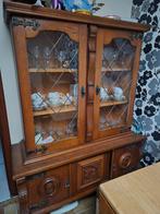 Antieke vitrine kast, Ophalen of Verzenden