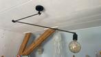 Plafond- of wandlamp met twee knikken, Huis en Inrichting, Lampen | Wandlampen, Ophalen of Verzenden, Zo goed als nieuw