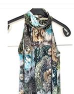 Marc Cain Marccain beeldige halter jurk bloem dessin 36 CHCS, Overige kleuren, Nieuw, Ophalen of Verzenden, Maat 36 (S)