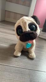 Interactieve FurReal Friends hond (mopshond/pug)., Ophalen of Verzenden, Gebruikt, Hond
