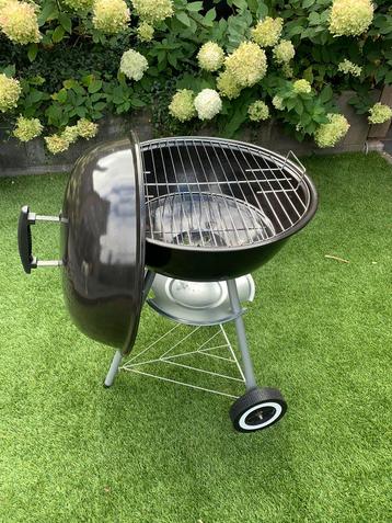 BBQ houtskool Grillmeister met afdekhoes beschikbaar voor biedingen
