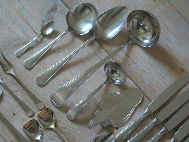 Bestek Gero Zilmeta, nr 527 GOLFJE, gaaf, Antiek en Kunst, Antiek | Bestek, Ophalen of Verzenden