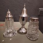 Mooie brocante poedersuiker strooiers, Ophalen of Verzenden