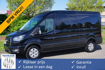 Ford Transit 350L L3H2 Limited AUT-8 165PK BPM VRIJ Navi, Ad beschikbaar voor biedingen