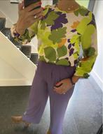 Terra di Siena, geweldige top in prachtige kleuren, S/M, Ophalen of Verzenden, Zo goed als nieuw, Maat 38/40 (M), Paars