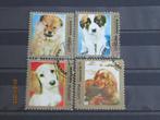 4  ZEGELS  MANAMA - HONDEN   =3350=, Postzegels en Munten, Verzenden, Gestempeld, Oost-Azië