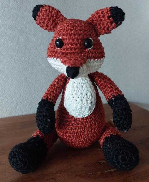 nieuw- gehaakt Vos/Vosje knuffel ( decoratie/ speeltje), Kinderen en Baby's, Kinderkamer | Inrichting en Decoratie, Nieuw, Ophalen of Verzenden