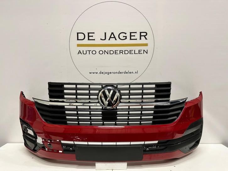 VW TRANSPORTER T6 FACELIFT VOORBUMPER BUMPER 7LA807221B, Auto-onderdelen, Carrosserie en Plaatwerk, Bumper, Volkswagen, Voor, Gebruikt