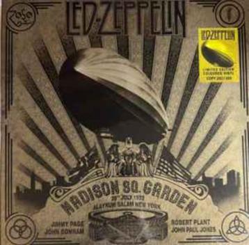 Led Zeppelin - Madison Square Garden New York 1973 3lp color beschikbaar voor biedingen