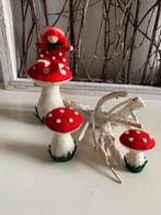 Paddenstoelen met Paddestoel Kindje, Ophalen of Verzenden, Nieuw, Figuurtje(s), Wolvilt