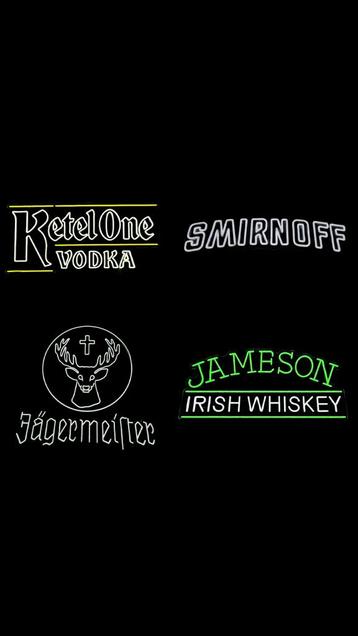 DIVERSE DRANKMERKEN LED NEON SIGN beschikbaar voor biedingen