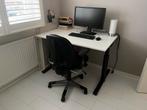 Gispen Bureau - In Hoogte Verstelbaar - 120x80, Huis en Inrichting, Bureaus, Ophalen, In hoogte verstelbaar, Gebruikt, Bureau