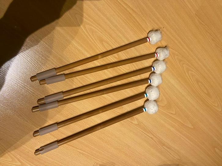 Adams paukenstokken, Muziek en Instrumenten, Percussie, Zo goed als nieuw, Overige soorten, Ophalen of Verzenden