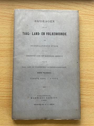 Bijdragen tot de Taal-, Land- en Volkenkunde van N.-Indië 16 beschikbaar voor biedingen