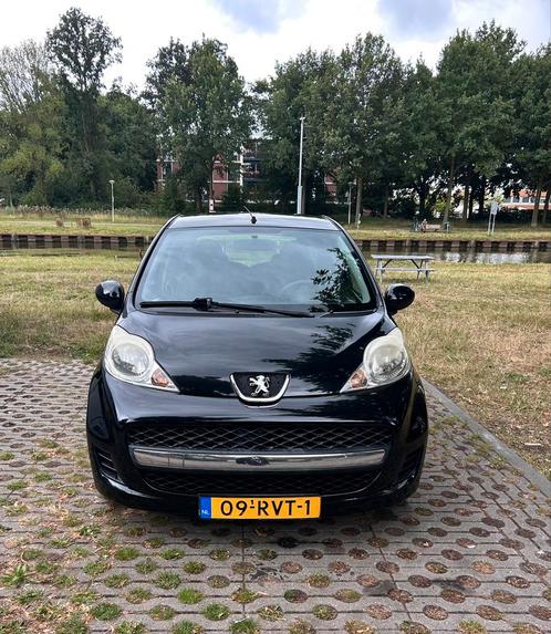 Peugeot 107 1.0 12V 5DR 2011 Zwart, Auto's, Peugeot, Particulier, Benzine, A, Hatchback, Handgeschakeld, Origineel Nederlands