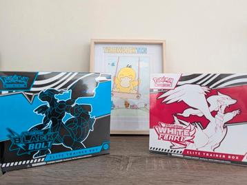 🟡 POKEMON BLACK BOLT WHITE FLARE [ENG] - Elite Trainer Box  beschikbaar voor biedingen