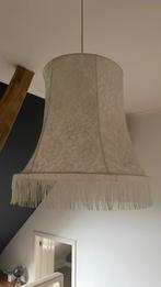 Lamp met bloemmotief, Huis en Inrichting, Lampen | Hanglampen, Ophalen, Gebruikt, Stof, 50 tot 75 cm
