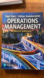 Operations Management - Ninth edition, Nigel Slack, Ophalen of Verzenden, Nigel Slack, Alistair Brandon-Jones, Zo goed als nieuw