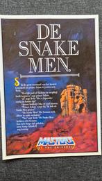 Vintage Masters of the Universe he-man mattel folder 1987, Ophalen of Verzenden, Zo goed als nieuw