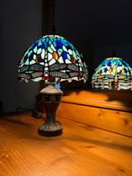 Tiffany Lamp - Dragonfly Thema - Perfecte Staat, Ophalen of Verzenden, Tiffany, Minder dan 100 cm, Glas