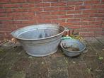Zinken emmers en teiltjes, Ophalen, Minder dan 60 cm, Zo goed als nieuw, Tuin
