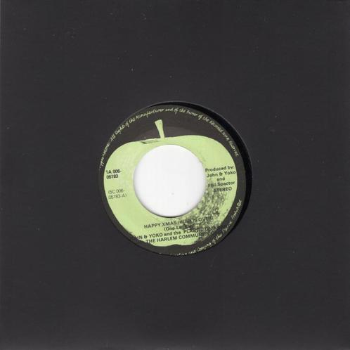 JOHN LENNON  -  Happy Xmas (war is over), Cd's en Dvd's, Vinyl Singles, Gebruikt, Single, Pop, 7 inch, Ophalen of Verzenden