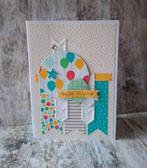 kaart Stampin' Up!happy birthday, ballon, Ophalen of Verzenden, Nieuw, Overige thema's