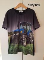 2x tractor shirt 122/128, Kinderen en Baby's, Ophalen of Verzenden, Gebruikt, Jongen, Shirt of Longsleeve