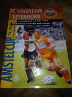Programma-flyerboekje Bekerfinale Feyenoord-Volendam 1995, Ophalen of Verzenden, Gebruikt, Feyenoord, Boek of Tijdschrift
