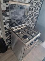 Nette Etna RVS Gasfornuis met Elektrische oven/Grill, Witgoed en Apparatuur, Fornuizen, Ophalen, 4 kookzones, Zo goed als nieuw