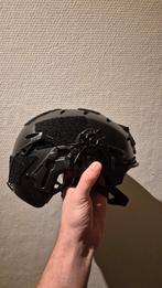 FAST helm FMA met rail adapters voor gehoorbescherming, Ophalen of Verzenden, Landmacht, Nederland, Helm of Baret