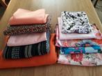 10 Allerlei soorten Lappen Stof., Hobby en Vrije tijd, Stoffen en Lappen, Overige kleuren, 120 cm of meer, 200 cm of meer, Ophalen of Verzenden
