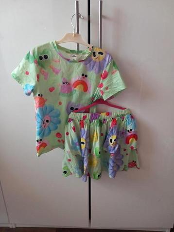 H&M Eva cremers, maat 122/128 rok met shirt beschikbaar voor biedingen