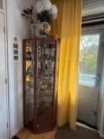Glazen vitrinekast - Amersfoort - Gratis!, Huis en Inrichting, Ophalen, Minder dan 50 cm, Gebruikt, Glas