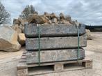 Authentieke Hardsteen traptreden opsluitbanden Blauwsteen, Tuin en Terras, Ophalen of Verzenden, Zo goed als nieuw, Natuursteen
