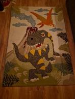 Dinosaurus Kindertapijt, Gebruikt, 100 tot 150 cm, Bruin, Kindvriendelijk